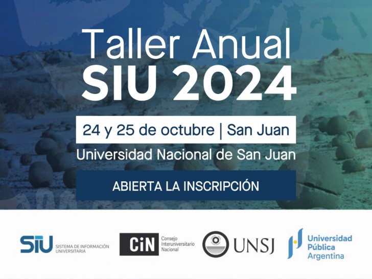 imagen La Secretaría presentará varias exposiciones en el Taller Anual del SIU 2024