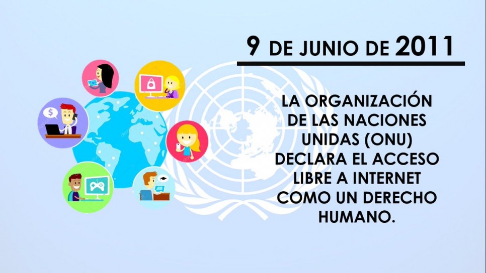 imagen Hace 13 años la ONU declaraba el acceso a Internet como un derecho humano 