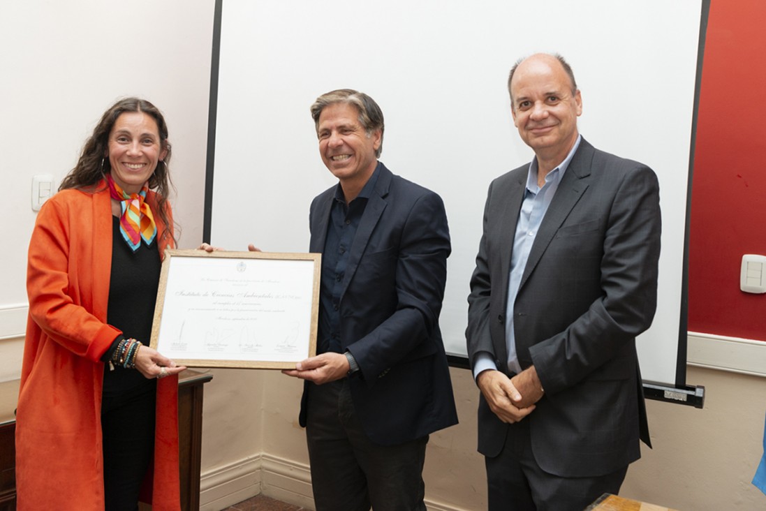 imagen Reconocieron el trabajo que realiza el Instituto de Ciencias Ambientales 