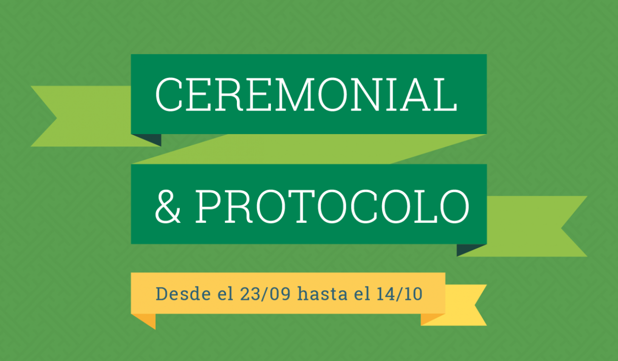 imagen Curso de ceremonial y protocolo en Rivadavia