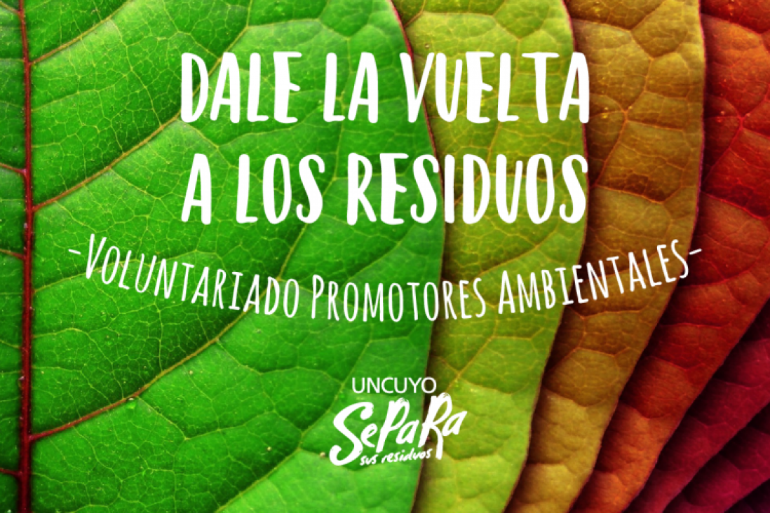 imagen Voluntariado Promotores Ambientales "¡Dale la vuelta a los residuos!"