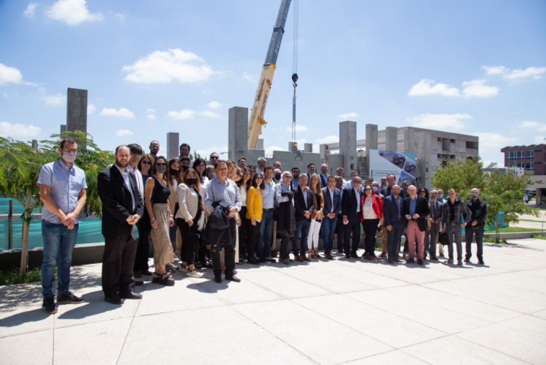 imagen Avanza la construcción del centro de innovación de la UNCUYO