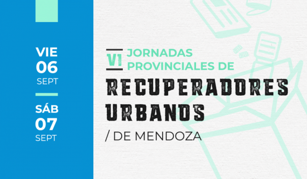 imagen Se realizarán las sextas Jornadas de Recuperadores Urbanos