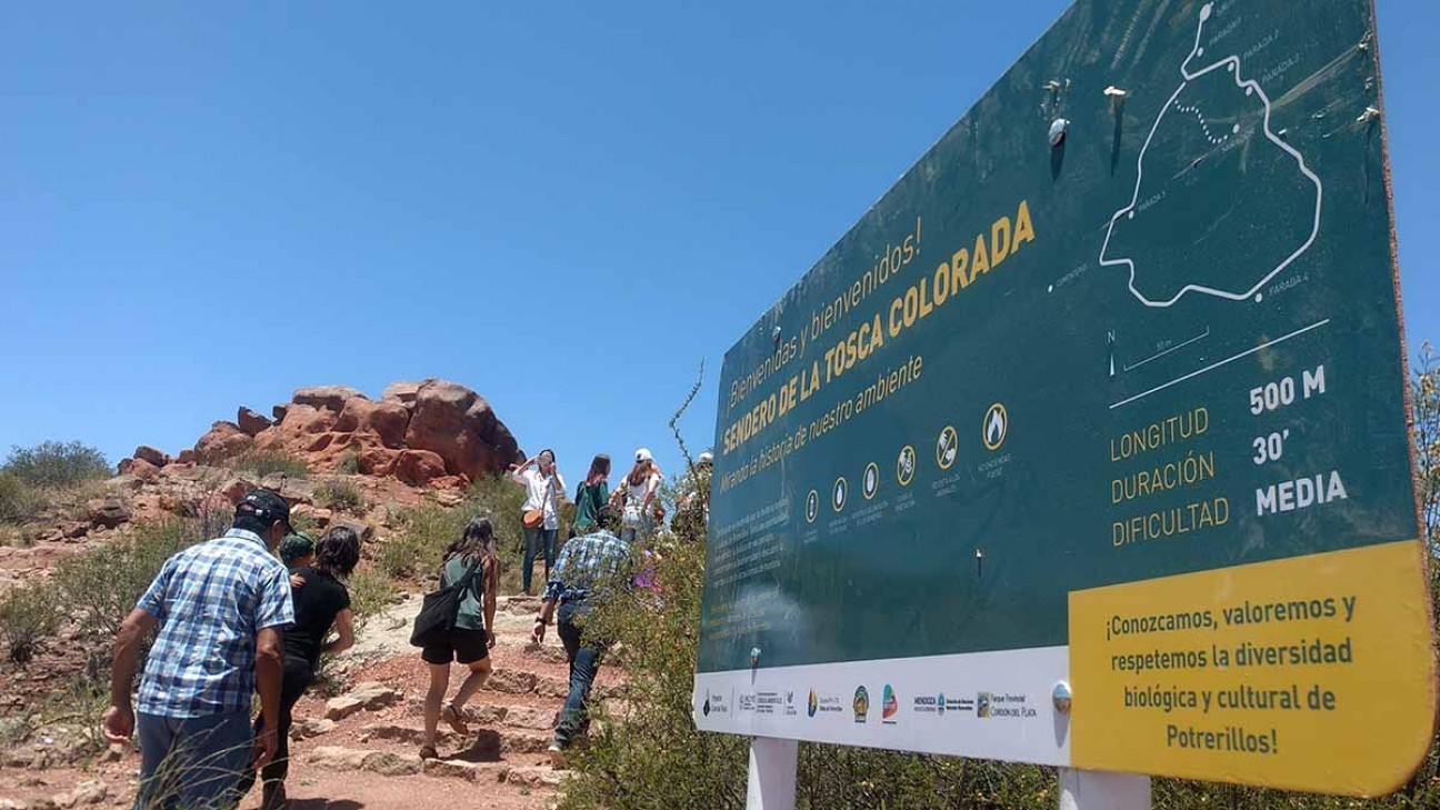 imagen Inauguraron sendero ambiental en el Valle Potrerillos