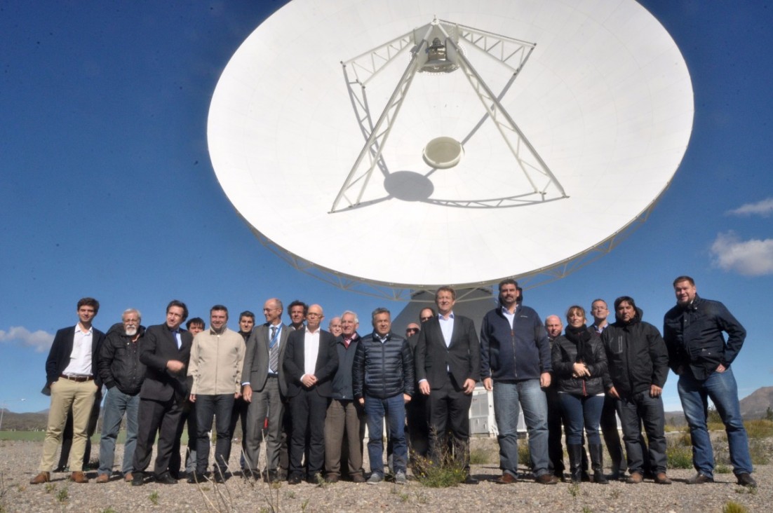 imagen La UNCUYO fue parte de la comitiva que visitó la Antena de Espacio Profundo en Malargüe